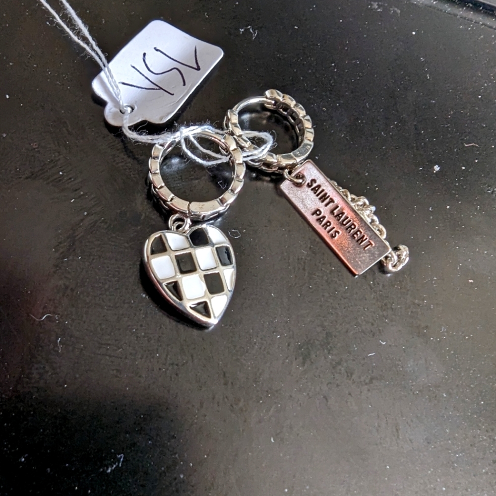 Saint. Laurent Paris earrings